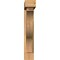 Ekena Millwork Funston Block Smooth Bracket w/ Offset Brace, Western Red Cedar, 5 1/2"W x 24"D x 32"H BKT0604X24X32FST05SWR - alternate 3